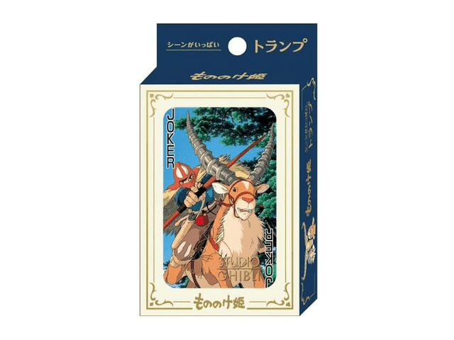 ENSKY Hayao Miyazaki Princess Mononoke series playing cards 1