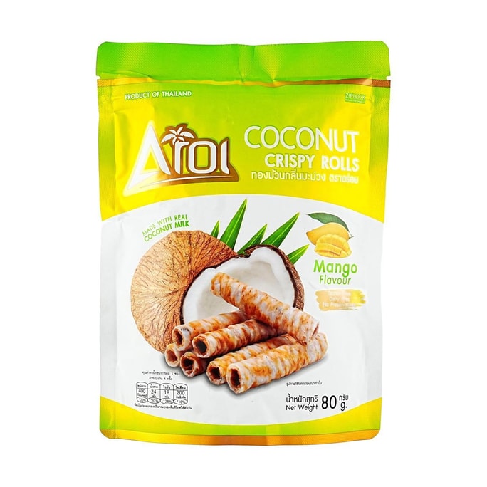 Crispy Coconut  Egg Roll Mango Flavor 2.82 oz 