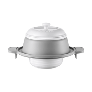 Ceramic Stewing Pot - Electric Steamer Accessory, Compatible with Steamers G563 & G67, 1L