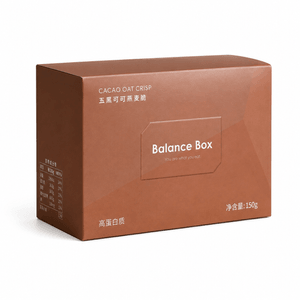 Balanced Small Station Five Black Powder Cocoa Oat Crispy Mulberry Healthy Snack Afternoon Tea 150g * 1 Box