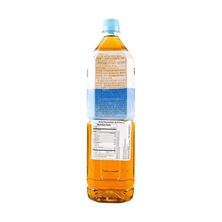 【0糖0脂0卡】韩国WOONGJIN熊津 大麦茶饮料 大瓶装 1.5L 6