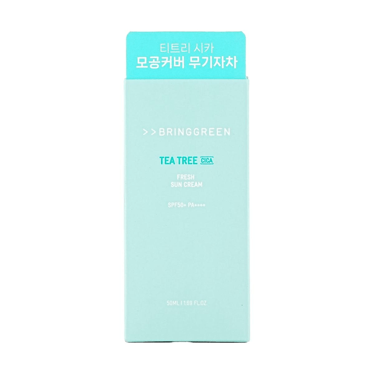 Tea Tree Cica Fresh Sun Cream, Sunscreen, SPF50+ PA++++, 1.69 fl.oz. 6