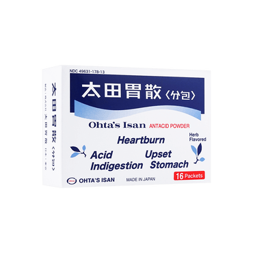 日本OHTA’S ISAN太田胃散 胃散粉剂 分包装 16包入 20.8g