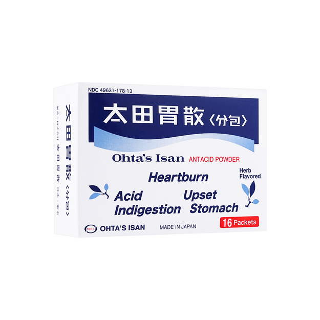商品详情 - 日本OHTA’S ISAN太田胃散 胃散粉剂 分包装 16包入 20.8g - image  0