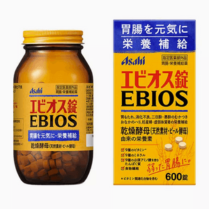 【日本からの直送】アサヒビール酵母エビオス 胃腸を整える 栄養補助食品 600粒