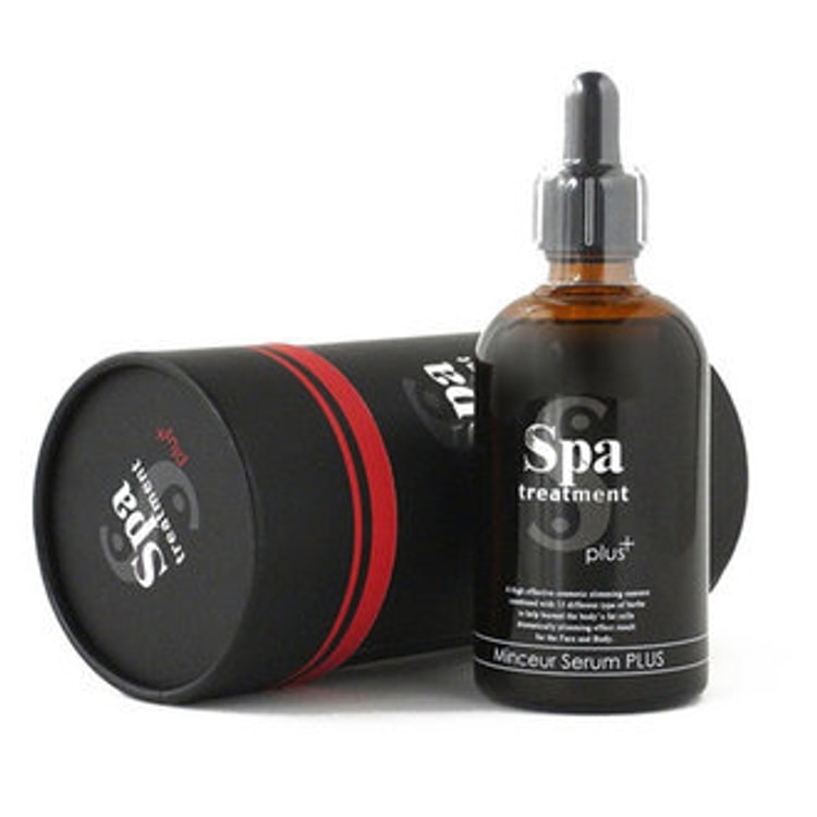 日本SPA TREATMEANT MINCEUR SERUM PLUS 黑水暗黑瘦身水美体紧致精华液