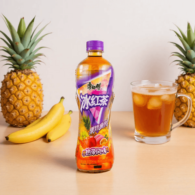 康师傅 冰红茶 热带水果风味 500ml