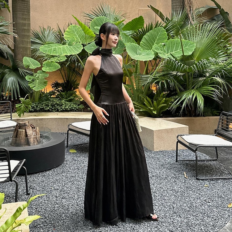 black dress with bow in back Miss Circle Women Flore Crystal Straps Backless Gown women's special occasion dress Wedding Dress Tulle A-Line Size:xlarge Minor adjustments may be