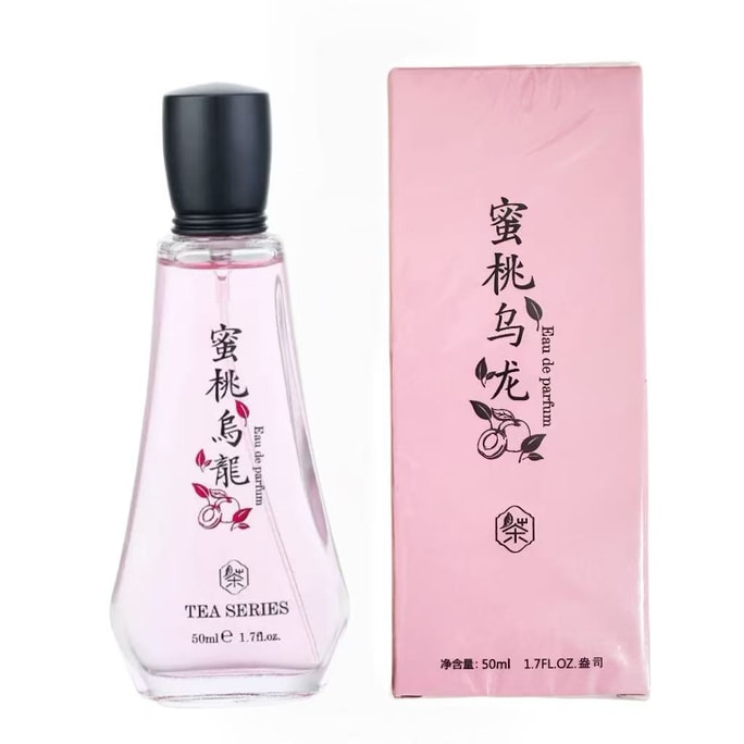 谢馥春 茶香型香水  蜜桃乌龙 东方茶萃 独特匠心 优雅国风瓶身 50ml 国风礼盒装