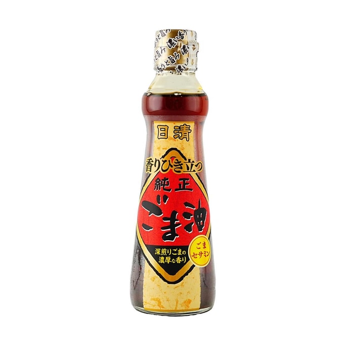 日本NISSIN日清 Oillio 纯正芝麻油 香油 250g【100%芝麻油】【0胆固醇】