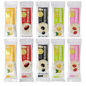 Cereals Red Dates Black Beans Xylitol Red Beans Soybean Milk Powder (5 Flavors 2 Bags Each 10 * 30 300g