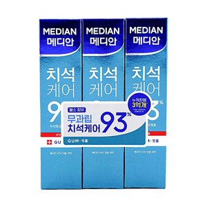 Advanced Tartar Solution Toothpaste Green Gingivitis Prevention, 4.23 oz*3 pcs