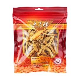 太子行 原枝桶装威州花旗参6安士 中號 未修剪 3~4 年人參 170g