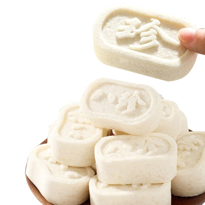 Mild Sugar Free Eight Treasures Cake Astragalus Codonopsis Chinese Yam Poria Euryale Seed Nourishing Portable Meal Replacement Snack 500g