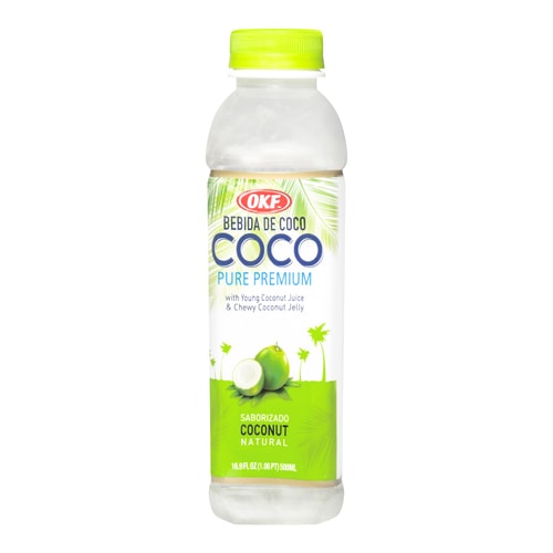 OKF COCO Pure Premium With Young Coconut Juice Chewy Coconut Jelly ...