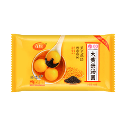 【冷冻】在旗 大黄米黑芝麻汤圆 458g