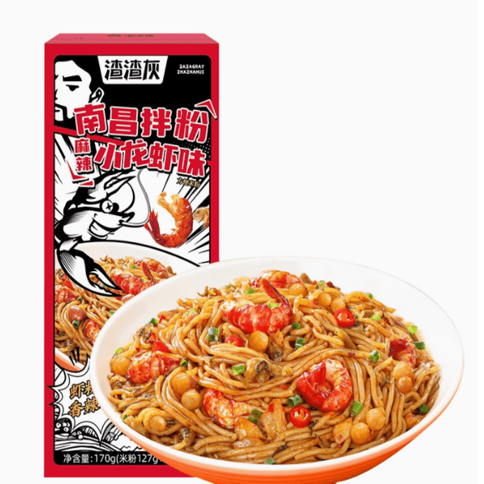 Zha Zha Hui Nanchang Mixed Noodles Spicy Crayfish Flavor