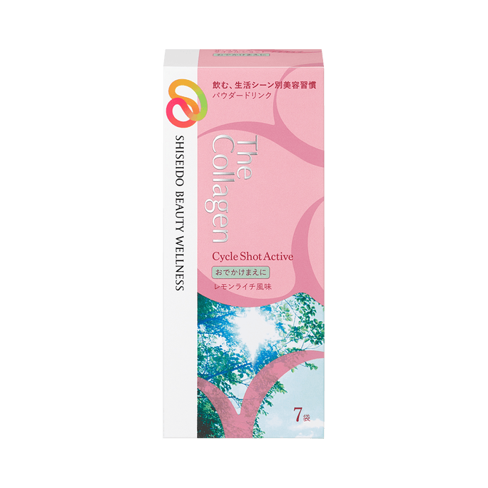 Shiseido Shiseido Collagen Circulating Supplement Lemon Lychee Flavor 2.5G × 7 Bags