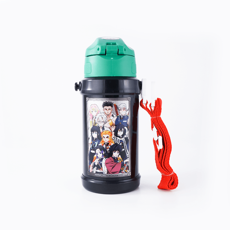 Demon Slayer Stainless Steel Thermos: Japanese Anime Cup with Mug