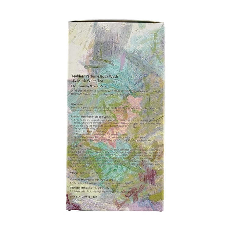 Perfume Body Wash Lily Musk White Tea, 17.64 oz 9