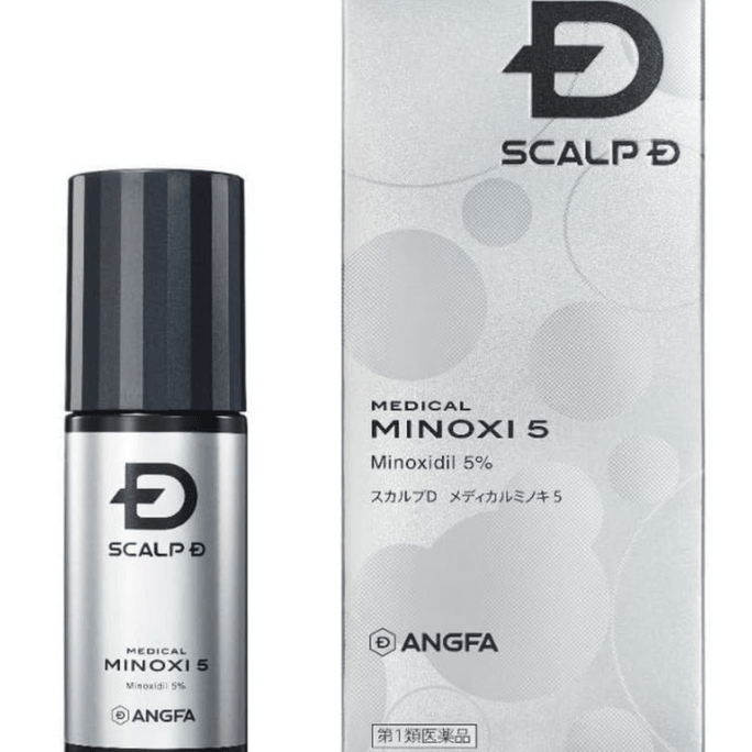 ANGFA Men's Special Hair Growth Liquid 5% Minoxidil Tincture Men's Hair Loss Prevention Hair Growth Liquid 60ml