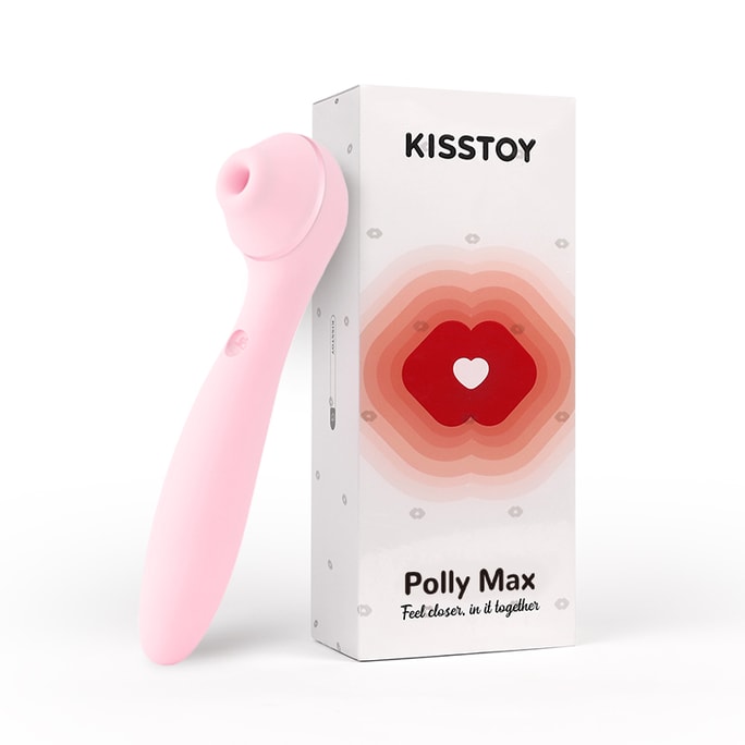 KISTOY Polly Max 3.0 Rotating Air Pulse Stimulator - Pink