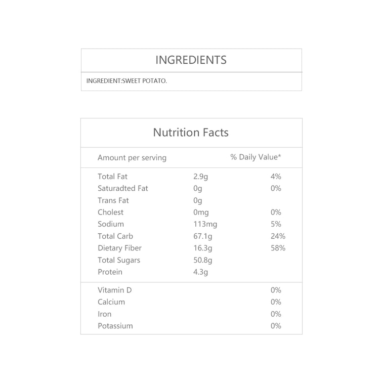 YIMENG 건조고구마 300g 5