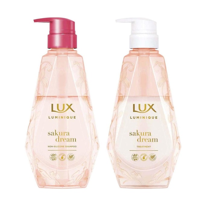  Luminique Sakura Dream  Shampoo & Conditioner Trial Set, 13.05 oz*2 - ​​Intensive Repair​​ | 【Limited Edition】