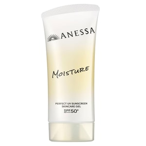 資生堂 アネッサ 日焼け止めジェル（ゴールドチューブ）、SPF50+ PA++++、90g（全身用）