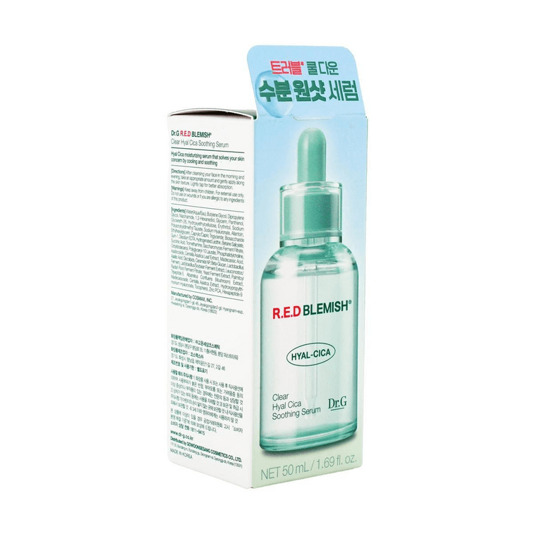 韩国Dr.G蒂迩肌 修红祛痘透明质酸积雪草舒缓精华液 50ml 痘印瑕疵护理 降温舒缓 补水保湿 干敏肌 4