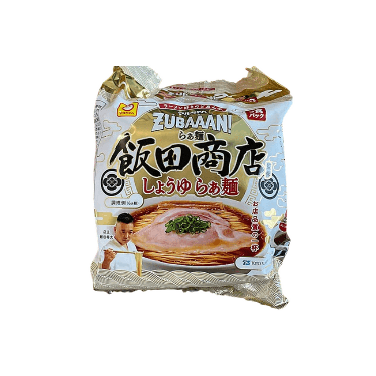日本直郵】 日本MARUCHAN 飯田商店監修醬油口味拉麵速食麵中華拉麵一人