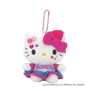 One colorful baseball cap Y2K keychain [Hello Kitty]