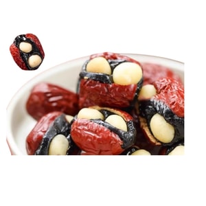 【中国直送】Ninge Shopping Select 宝福ナツメ 手作り 血入りもち米入り赤ナツメ 250g