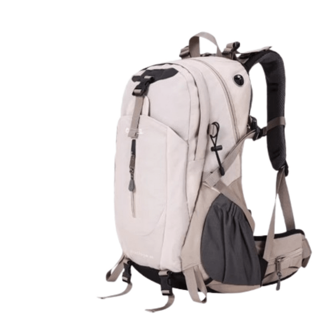 Outdoor hiking backpack, large capacity, travel backpack, lightweight, suitable for women and men, hiking, khaki, 23L, 1 pack