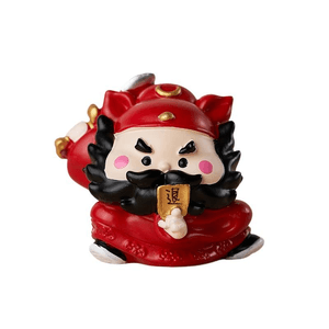 Putuo Mountain Station Xuanxue Desktop Ornament Stable Emotional Artifact Holding Sword Zhong Kui 6 * 7cm