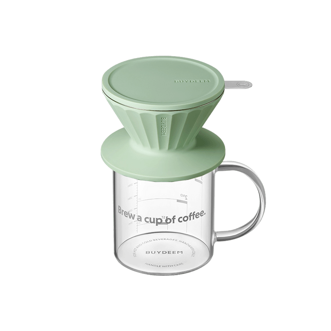 Buydeem Pour-Over Coffee Set Cozy Greenish