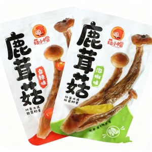 Deer Antler Mushroom Soaked in Pepper Flavor Spicy [6 packs inside] Casual Satisfying Snack 108g * 1 pack