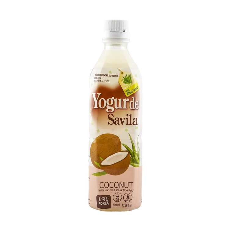 알로에 코코넛 무탄산 음료, 16.9 fl oz (473ml) 3
