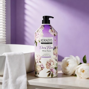 Dearflora White Peony Fresh Smooth Clean Floral Fragrance Shampoo, 50.72 fl oz