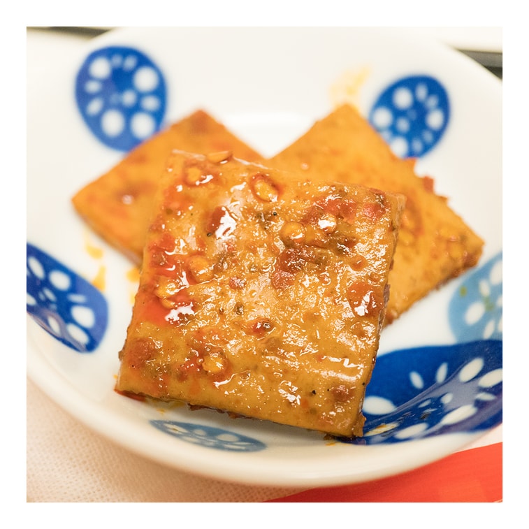 HAO BA SHI Dried Bean Curd Spicy Flavor, 7.69 oz 4