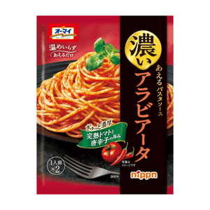 【日本直邮】 日本 NIPPN Oh my 香辣番茄口味意面酱 76g(1人份x2袋)