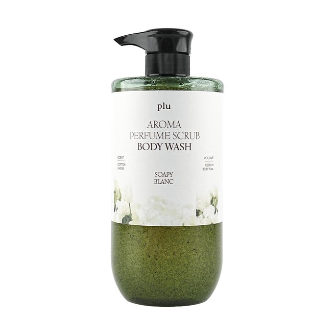 Aroma Perfume Scrub Body Wash 33.81 fl oz #Soapy Blanc