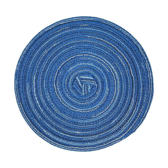 Round Placemats Insulated Placemats Set of 2 Blue