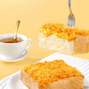 Meat Floss Toast Thick Cut Bread, 3.4 oz【0 Trans Fat】【Nutritious Breakfast】