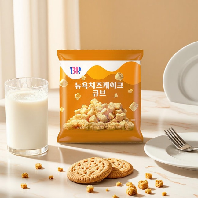 New York Cheese Cake Cube 52g【Trending on Korean CU Store】