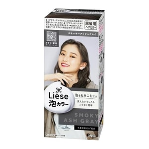 日本 KAO花王 LIESE PRETTIA 泡沫染发剂 #烟熏灰色 108ml