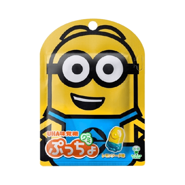 日本直邮 Uha 味觉糖悠哈果汁软糖小黄人柠檬味24g 亚米网