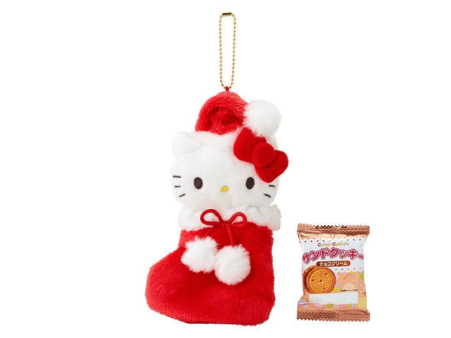 日本直送】サンリオ クリスマスシリーズ ぬいぐるみキーホルダー