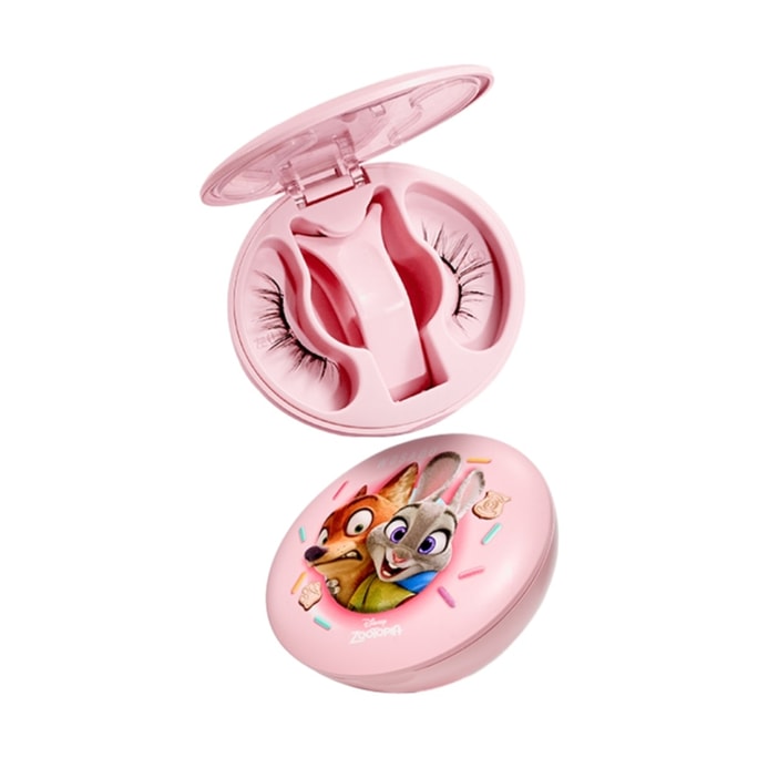 New Soft Magnetic False Eyelashes [Disney Collaboration Collection] Water Glow Black