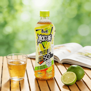 康师傅 冰红茶 鸭屎香柠檬茶 500ml【潮汕鸭屎香风味】【低糖高纤减糖50%】【新品上市】